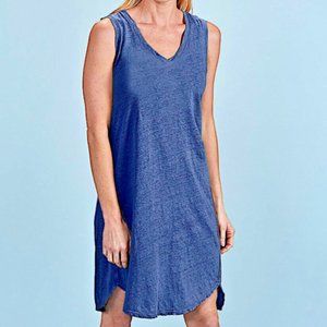 Fresh Produce Cara Linen Tank Sleeveless Above Knee Dress XL